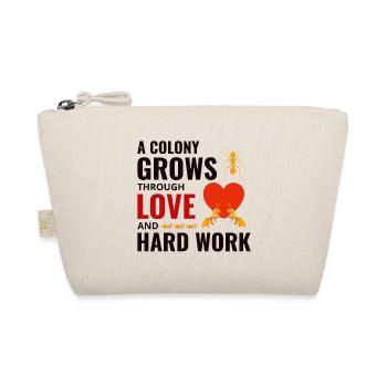 Ant Keeper Ant Lover Entomologist Insect Collector - Organic Pouch - nature - Front