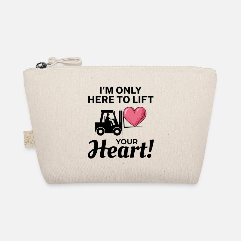 Forklift Operator Driver Valentine’s Day Funny Organic Pouch