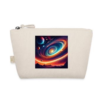 Vibrant Cosmic Exploration - Organic Pouch - nature - Front