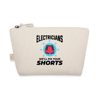 Électricien Humour Technicien électricien Ingénieur - Trousse biologique - nature - Devant