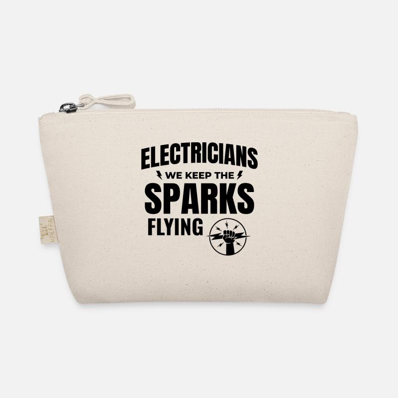 Electrician Humor Electrical Technician Engineer Organic Pouch
