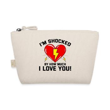 Électricien Valentine : choqué par tout ce que j’aime - Trousse biologique - nature - Devant