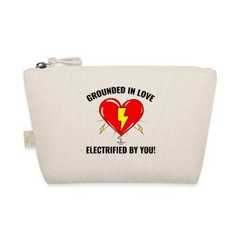 Électricien Valentine : Ancré dans l’amour - Trousse biologique - nature - Devant
