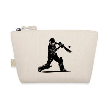 Silhouette de joueur de cricket - Trousse biologique - nature - Devant