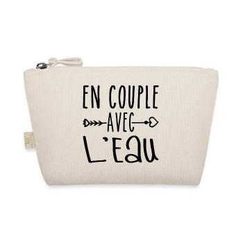 En Couple avec Eau, cadeau Fans de Eau - Trousse biologique - nature - Devant