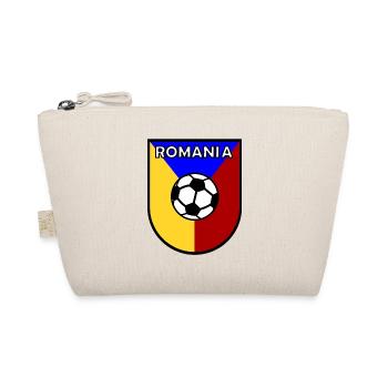 Das rumänische Fußball Team - Bio-Täschchen - Natur - Vorne