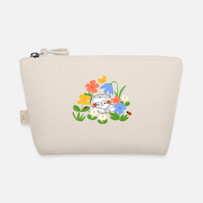 chat endormi - Trousse biologique - nature