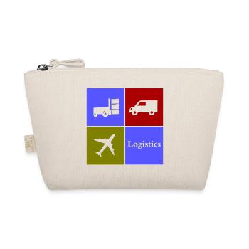Die Logistik Symbole - Bio-Täschchen - Natur - Vorne