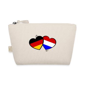Holländer Deutschland Liebe - Bio-Täschchen - Natur - Vorne