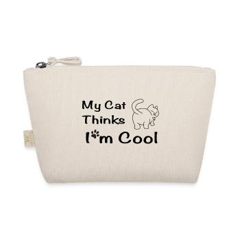 Mon chien pense que je suis cool - Trousse biologique - nature - Devant