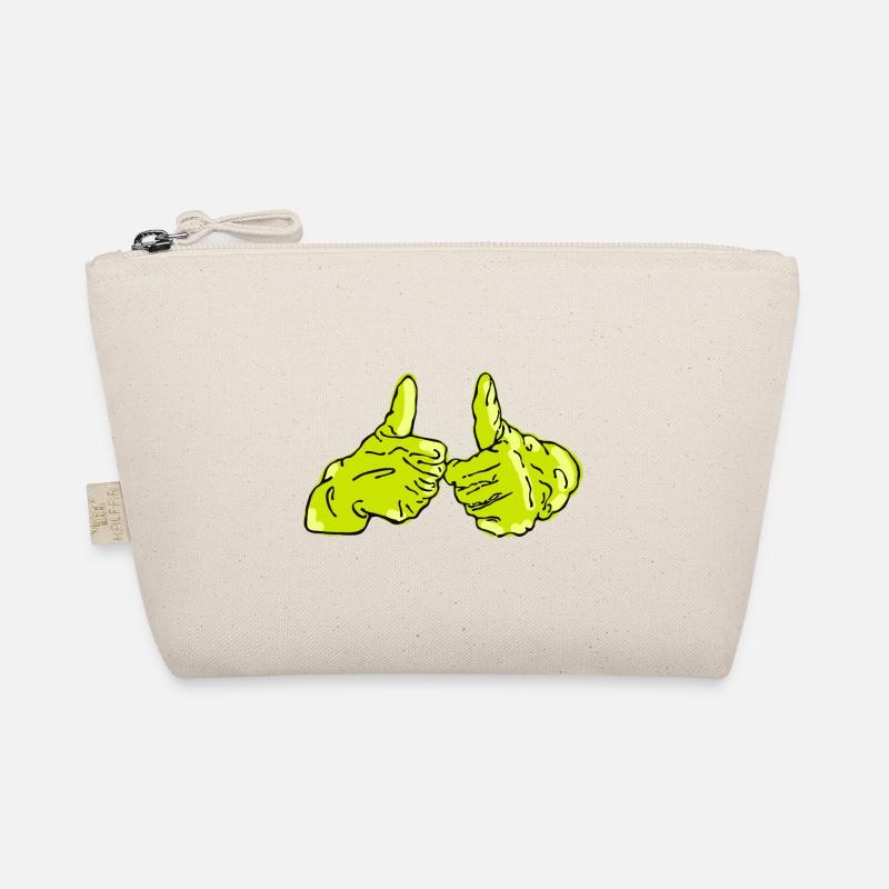 Putz Handschuhe - Bio-Täschchen - Natur