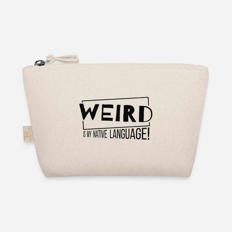 Weird Is My Native Language! Weirdo Muttersprache Bio-Täschchen