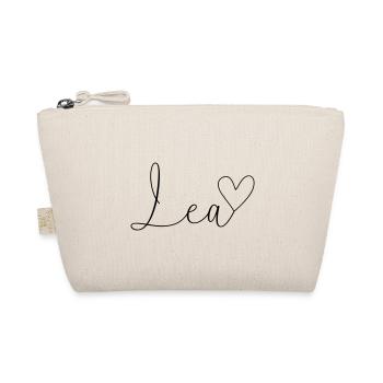 Léa Nom Prénom Fille - Trousse biologique - nature - Devant