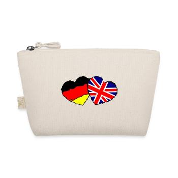German English Love - Organic Pouch - nature - Front