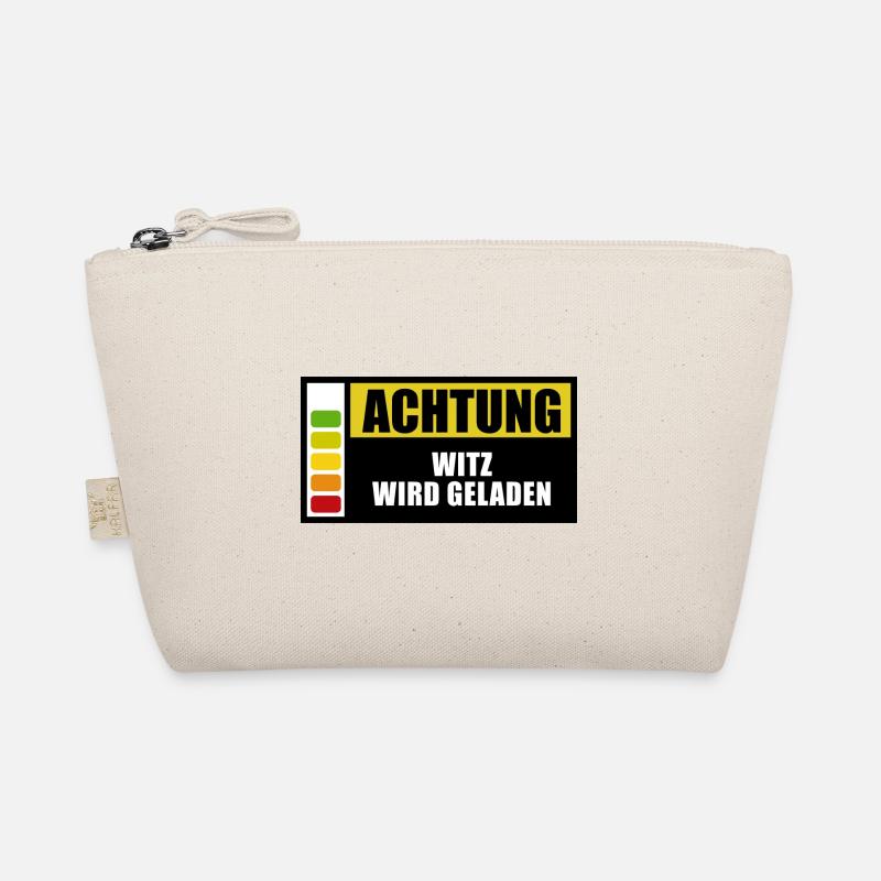 Achtung - Witz wird geladen Bio-Täschchen