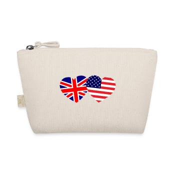 Britisch Amerikanische Freunde - Bio-Täschchen - Natur - Vorne