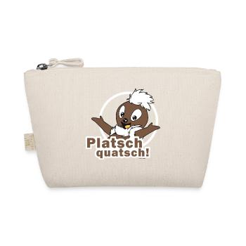 Pittiplatsch 2D Platschquatsch - Bio-Täschchen - Natur - Vorne