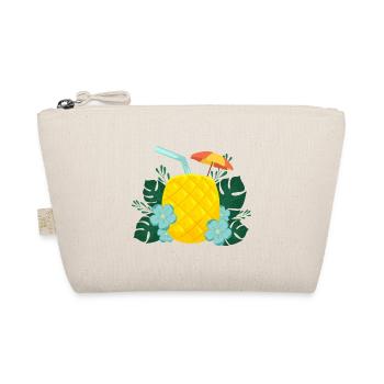 Pineapple drink / summer / sun - Organic Pouch - nature - Front