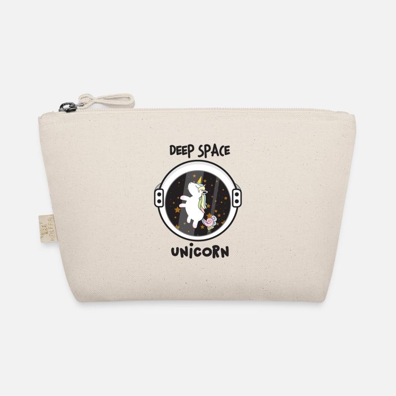 Deep Space Unicorn / Einhorn Bio-Täschchen