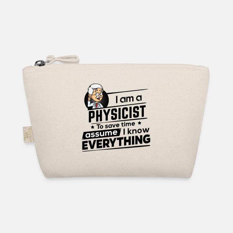 Physiker - Save time I am right Bio-Täschchen