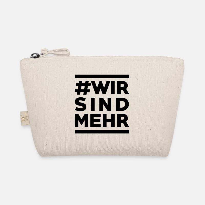 #Wir Sind mehr #Chemnitz - Bio-Täschchen - Natur