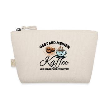 Kaffee Bohne - Gebt mir meinen Kaffee - Bio-Täschchen - Natur - Vorne