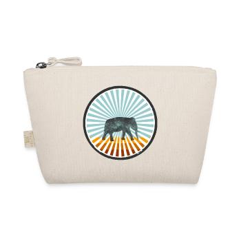 Elefant - Bio-Täschchen - Natur - Vorne