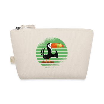 Tropical bird toucan - Organic Pouch - nature - Front