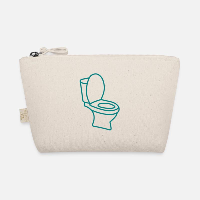 Klo WC Toilette Bio-Täschchen