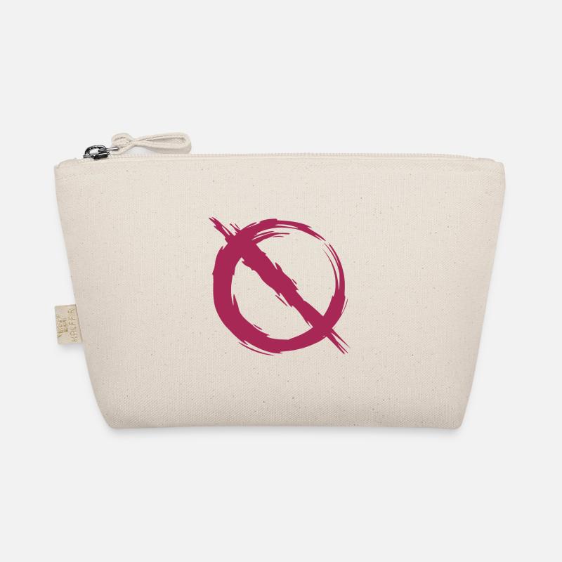 Prohibition prohibited symbol Organic Pouch