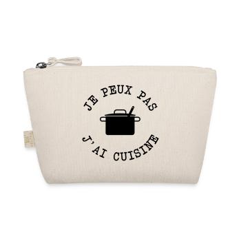 je peux pas j ai cuisine - Trousse biologique - nature - Devant