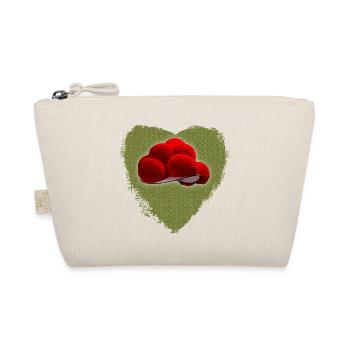 My heart beats for the Black Forest - Organic Pouch - nature - Front