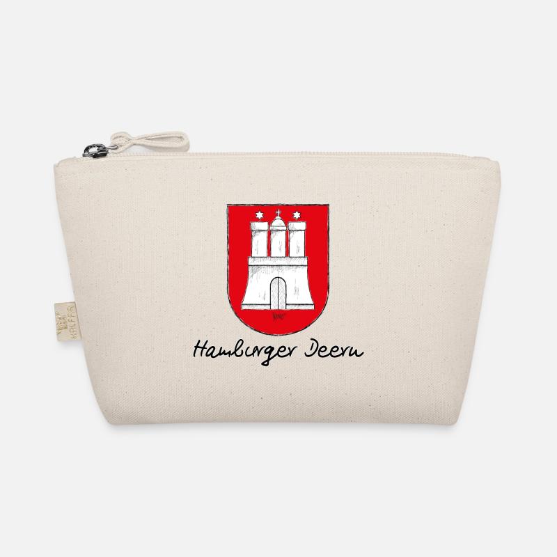 Bronko55 No.21 – Hamburger Deern - Bio-Täschchen - Natur