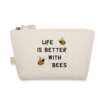 Abeilles - La vie est meilleure avec les abeilles - Trousse biologique - nature - Devant