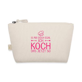 Ich koch das jetzt so Spruch lustig Geschenk Koch - Bio-Täschchen - Natur - Vorne