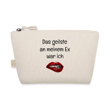 Das geilste an meinem Ex war ich - Bio-Täschchen - Natur - Vorne
