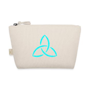 Keltisches Symbol Triquetra Endlos Geschenk - Bio-Täschchen - Natur - Vorne