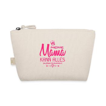Meine Mama Spruch - Babysprüche - Geschenk - Bio-Täschchen - Natur - Vorne