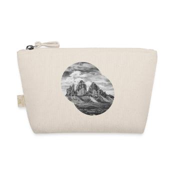 Three Peaks Dolomites Geometric shape Polygon - Organic Pouch - nature - Front