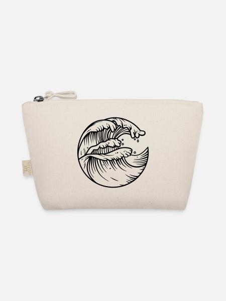 SAVE THE OCEAN - Bio-Täschchen - Natur - Vorne