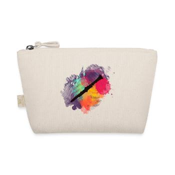 Clarinet on a colorful background - Organic Pouch - nature - Front