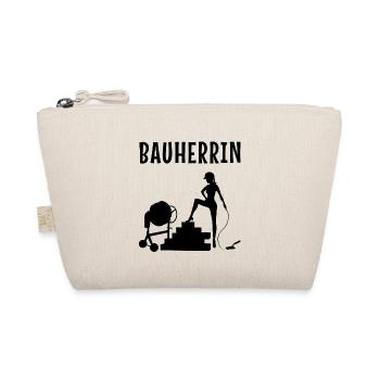 Bauherrin - Bio-Täschchen - Natur - Vorne