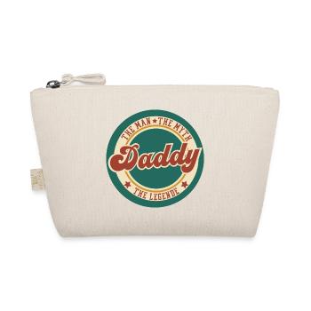 Daddy the man the myth the legend quote humor - Organic Pouch - nature - Front