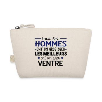 Gros ventre obèse régime. Cadeau humour homme gros - Trousse biologique - nature - Devant