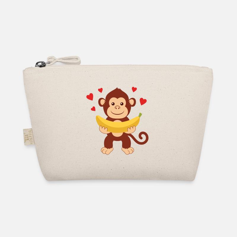 Bananen Liebe - Bio-Täschchen - Natur