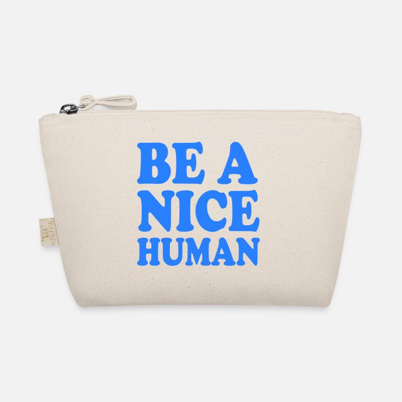 Be a nice human Bio-Täschchen