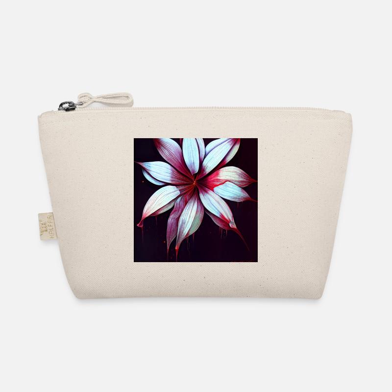 Red Flower Bio-Täschchen