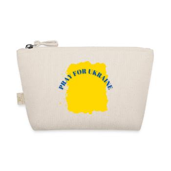 Pray for Ukraine. Together against war! - Organic Pouch - nature - Front