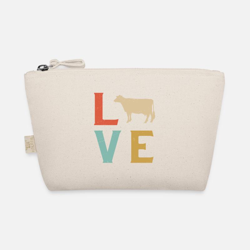 I like cows t-shirt cow Organic Pouch
