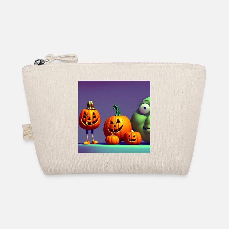 Funny pumpkin Organic Pouch